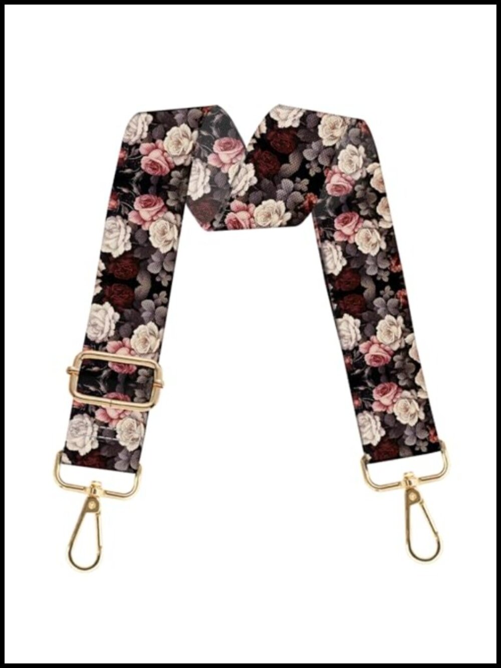 Canvas Purse Strap 1.5 Inch Wide Adjustable Crossbody Shoulder Replacement
